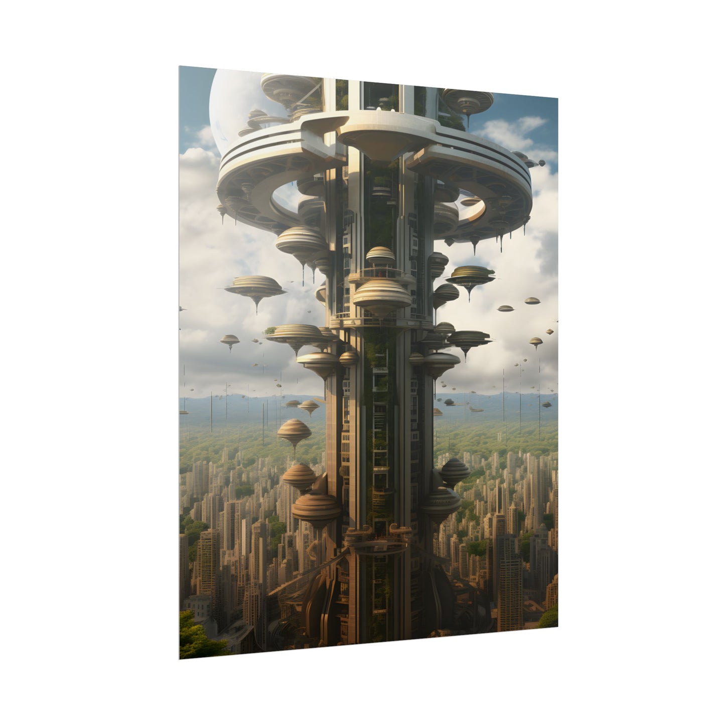 Dystopian Utopia Night: Community in City Public Space - Poster