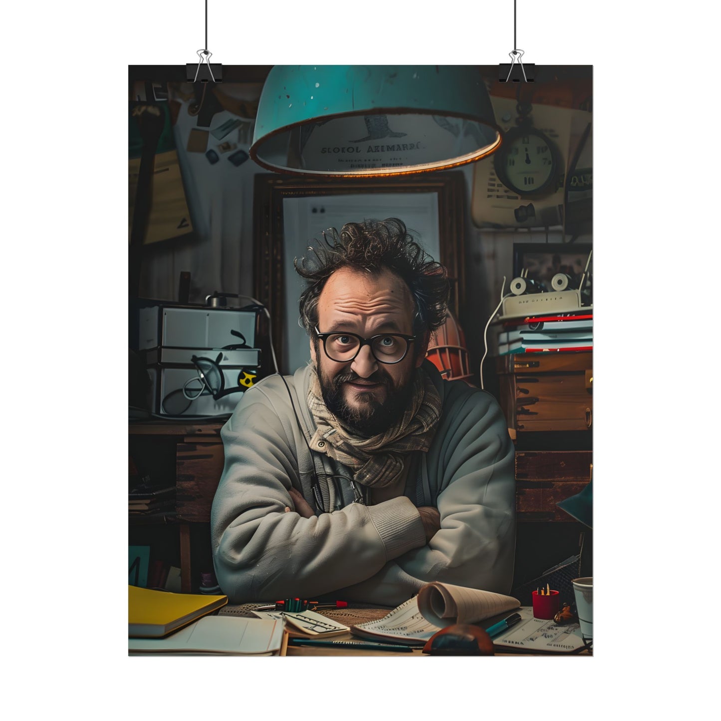 Reflecting On Self: Digital Artwork - Poster