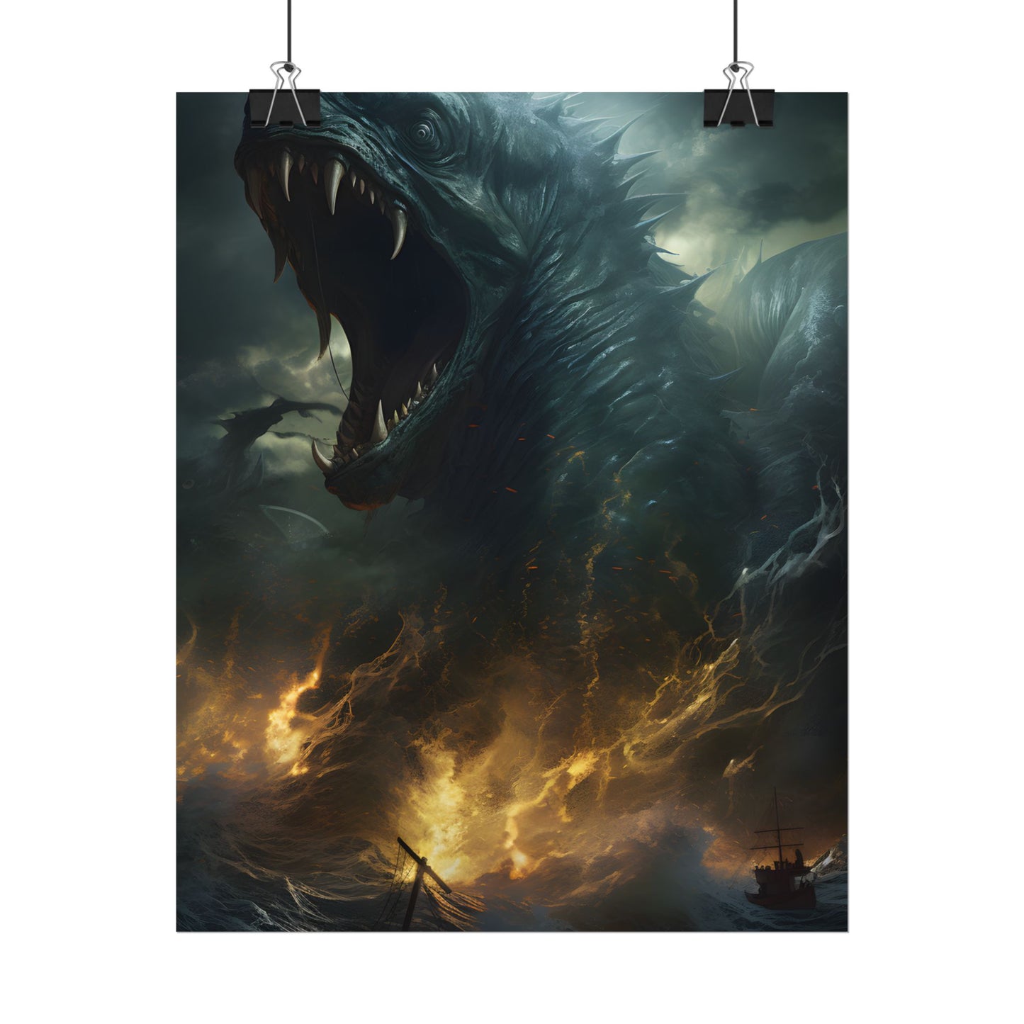 Ancient Sea Monsters: Mythical Creatures of Legend - Poster