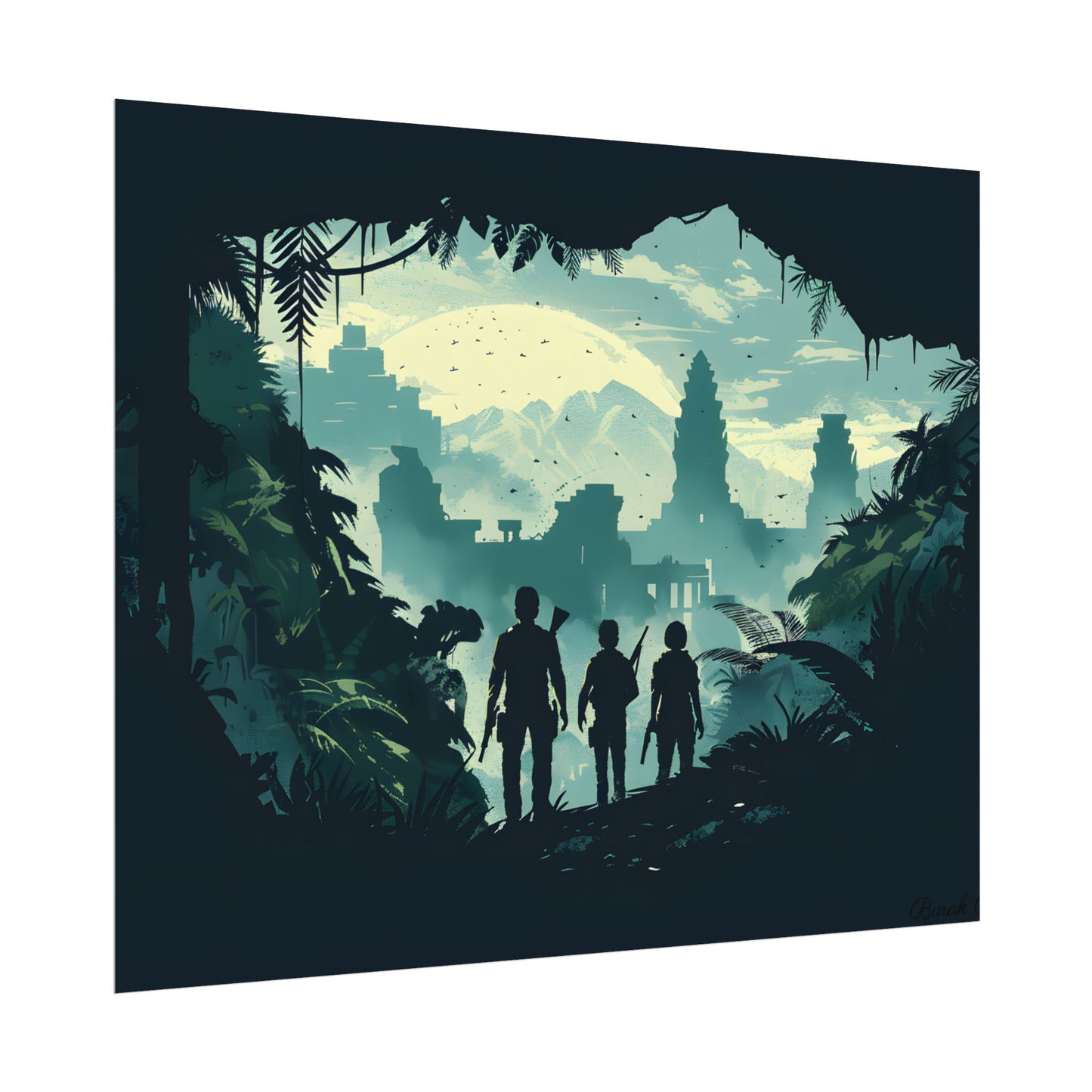 Adventurous Pair: Heroes by Side - Poster