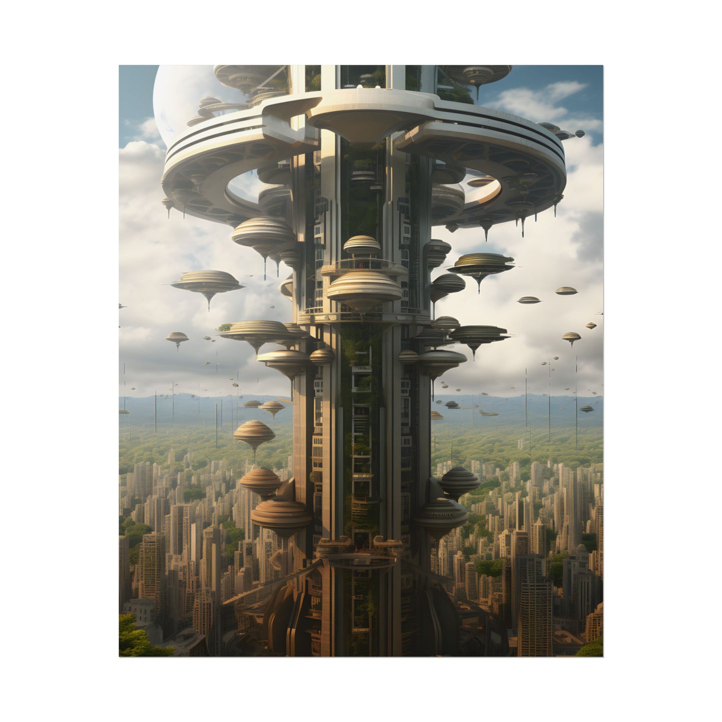 Dystopian Utopia Night: Community in City Public Space - Poster