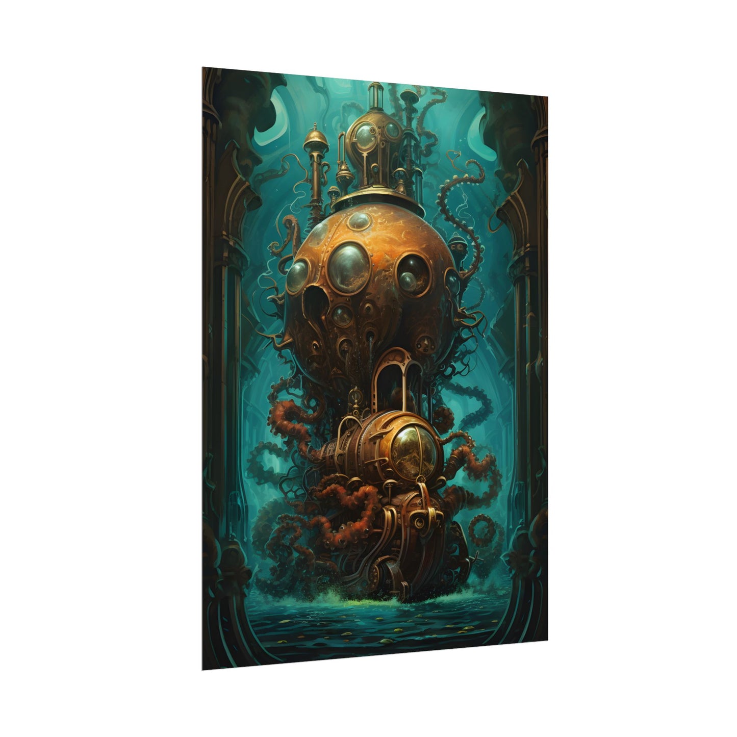 Underwater Steampunk Odyssey: A Captain Nemos Adventure - Poster