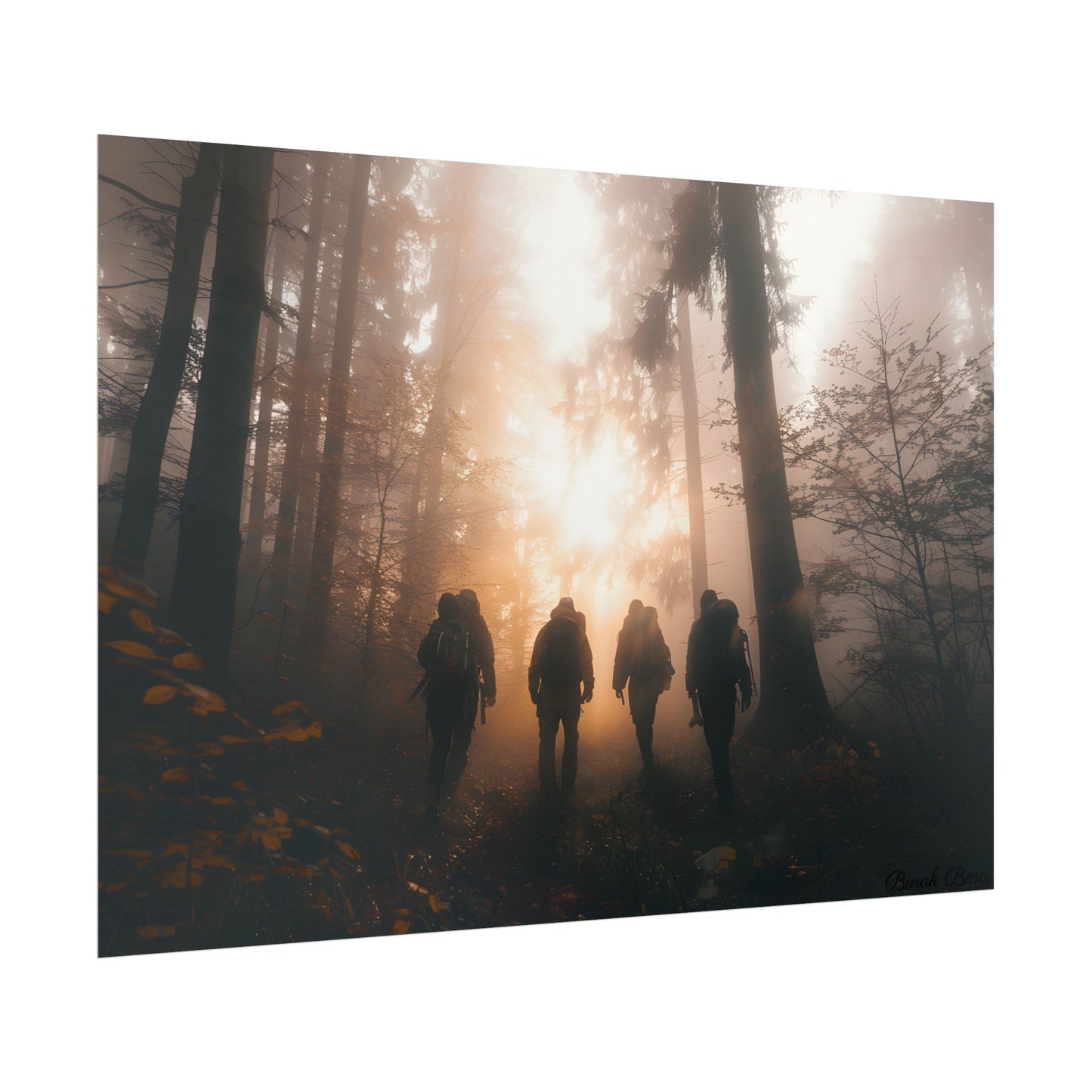 Adventure Through The Mysterious Forest: Group Expedition - Poster