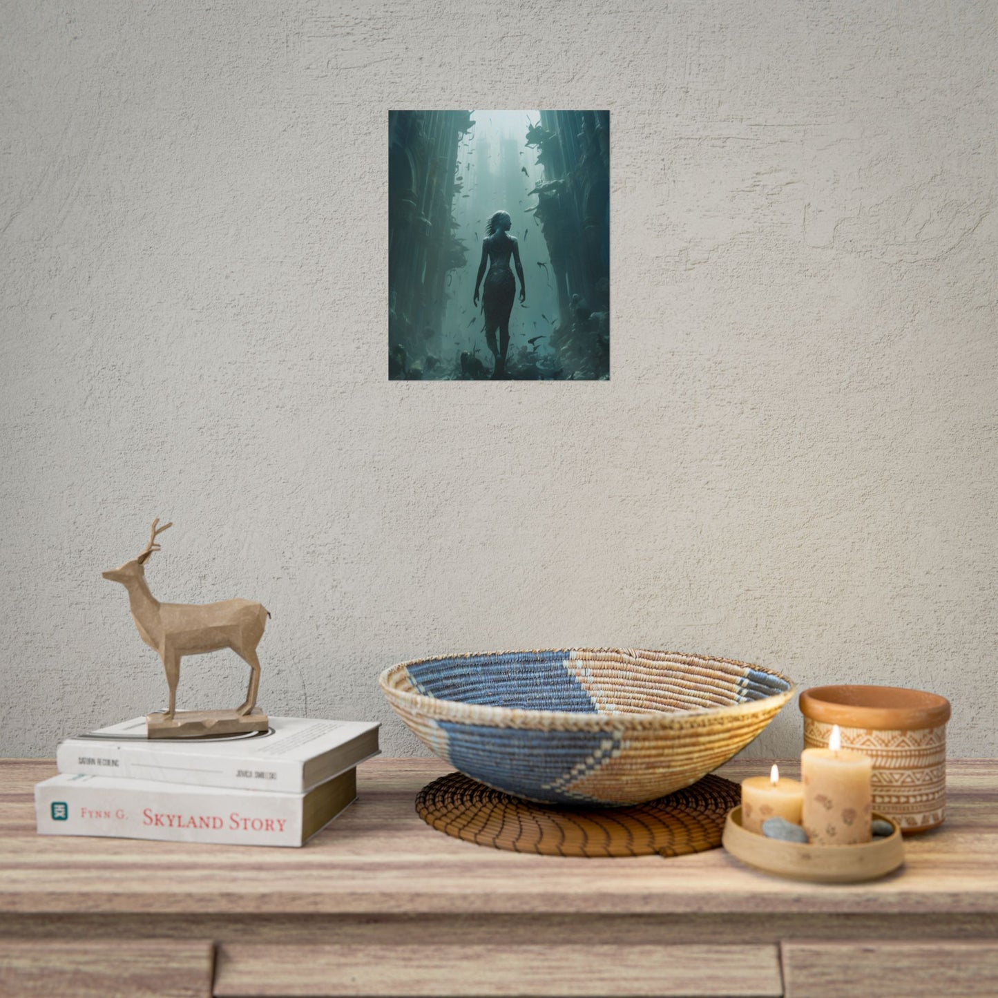 Ancient Underwater City: Hidden Ruins - Poster