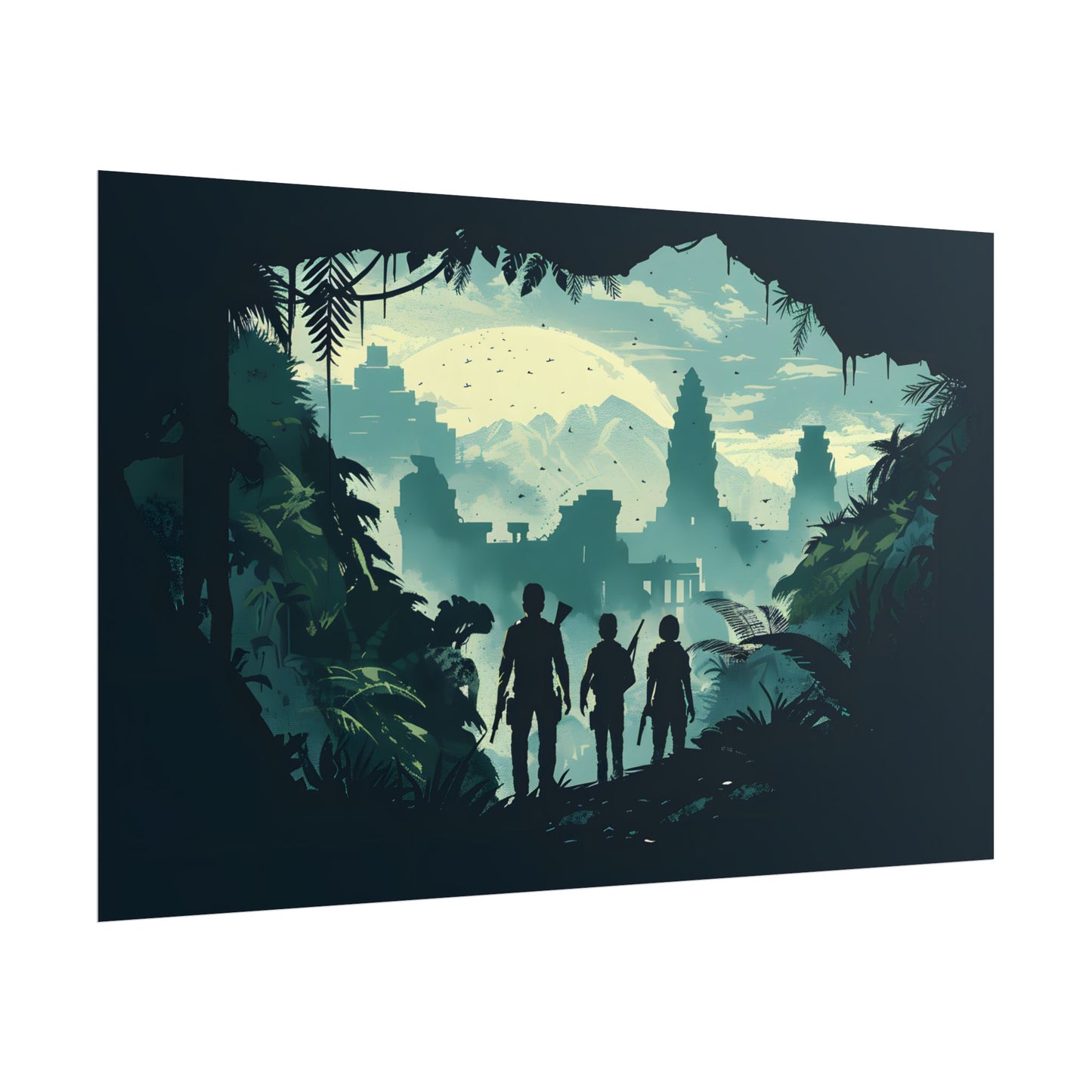 Adventurous Pair: Heroes by Side - Poster