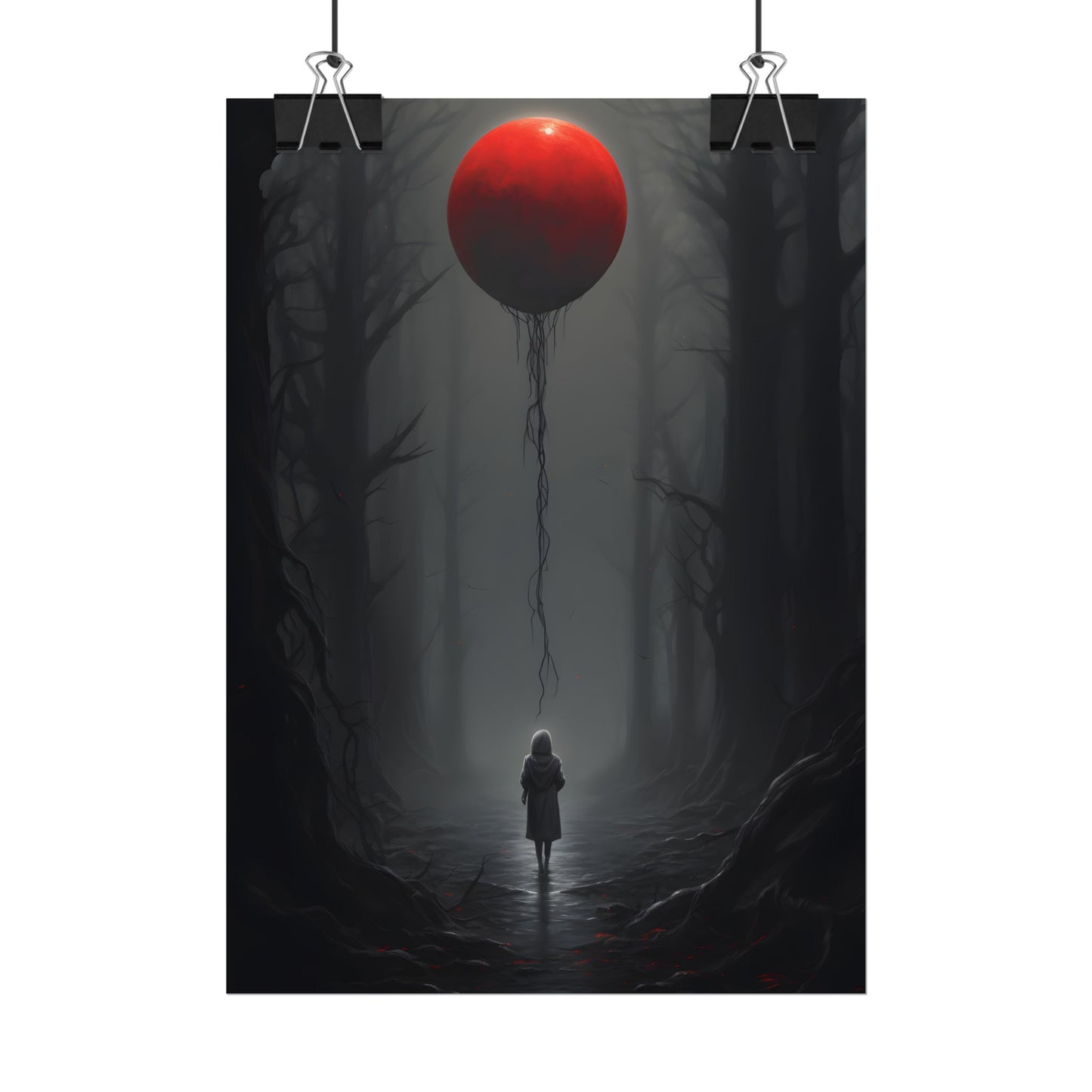 Youthful Moment: A Young Man in Nature's Outdoors - Poster