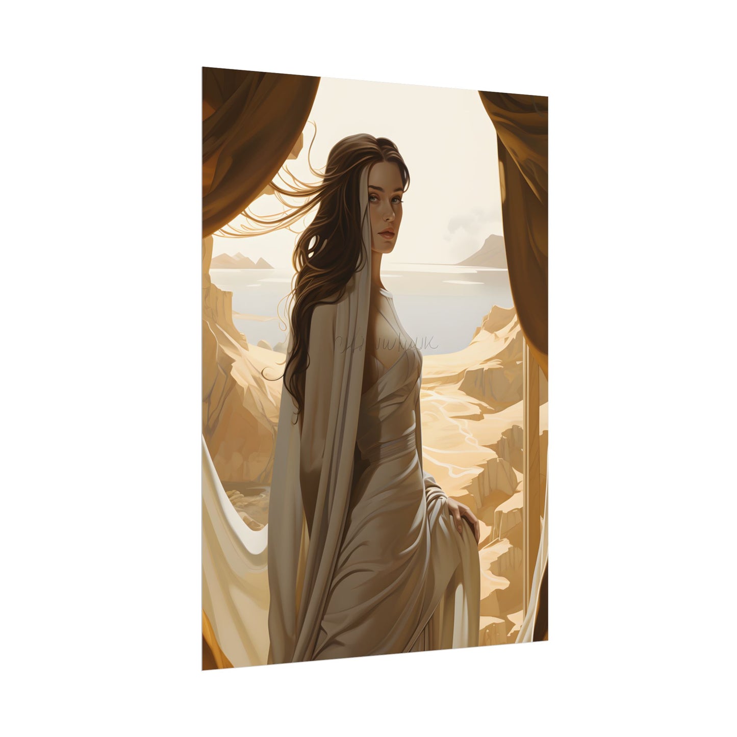 Artistic Book Cover: Unique Perspective - Poster