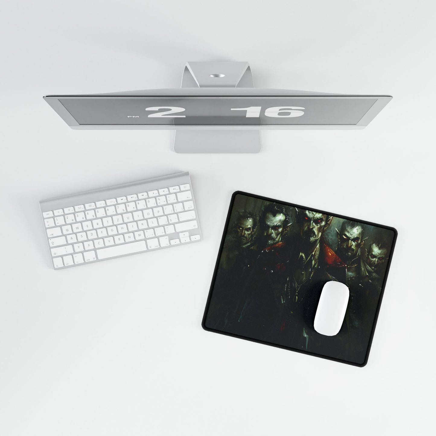 Gothic Vampires: Dark Fantasy Artwork - Desk Mat