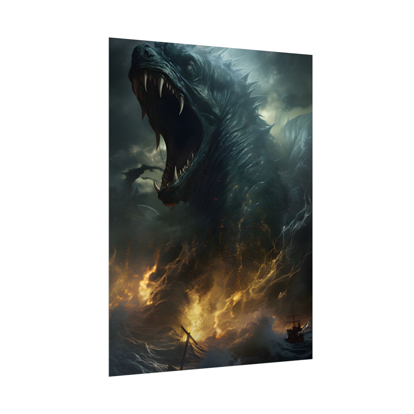Ancient Sea Monsters: Mythical Creatures of Legend - Poster