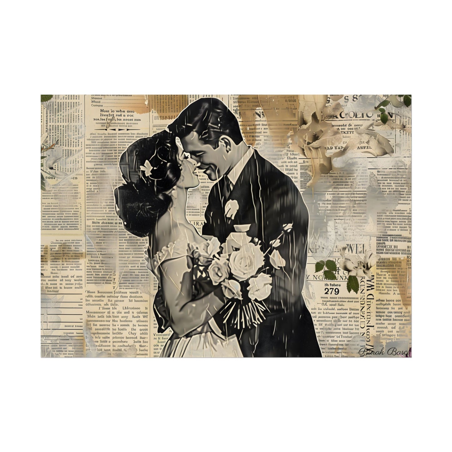 Vintage Romantic Couples: Whispers from the Past - Poster