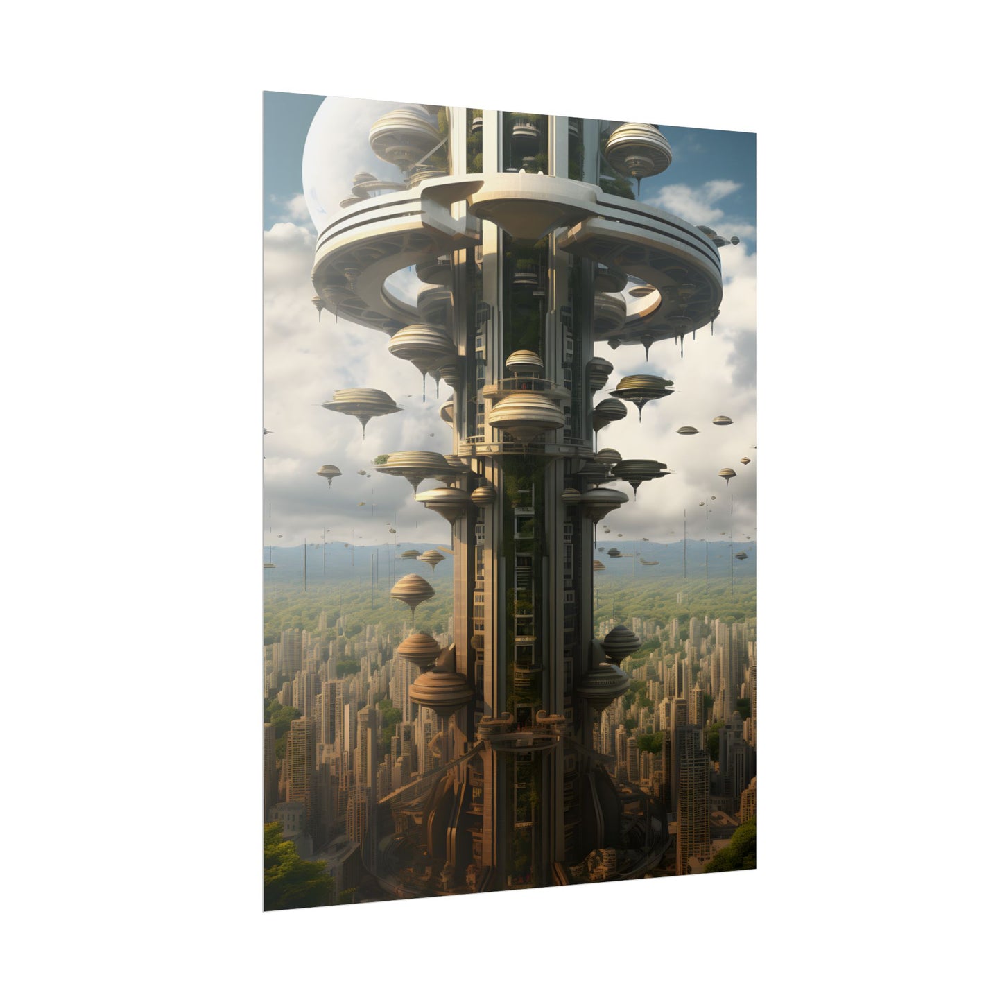 Dystopian Utopia Night: Community in City Public Space - Poster