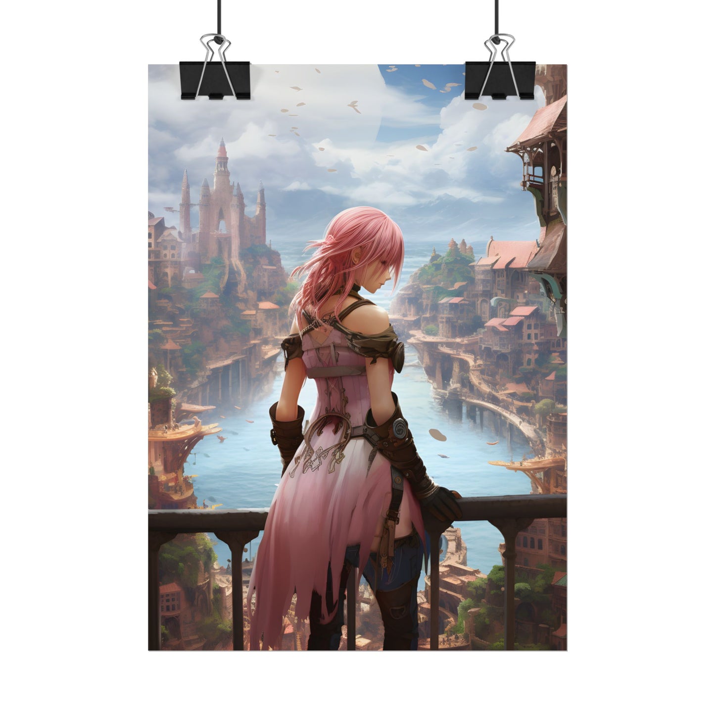 Anime Birds in Flight: Detailed Feathered Friends - Poster