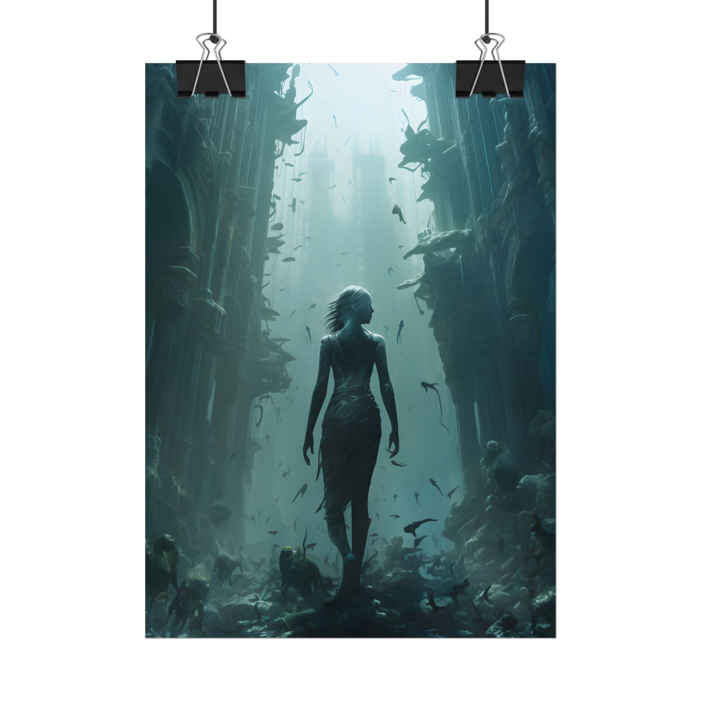 Ancient Underwater City: Hidden Ruins - Poster