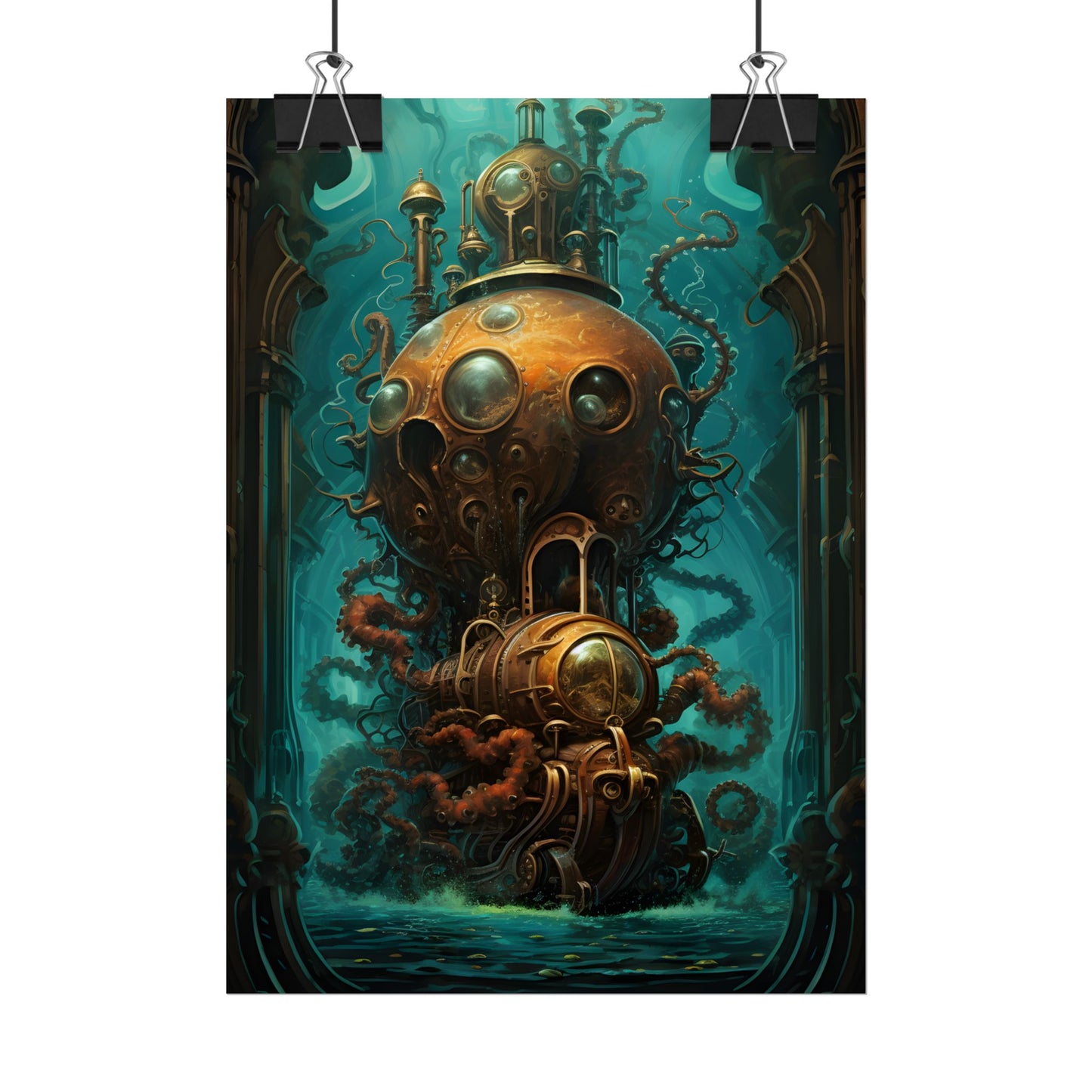 Underwater Steampunk Odyssey: A Captain Nemos Adventure - Poster