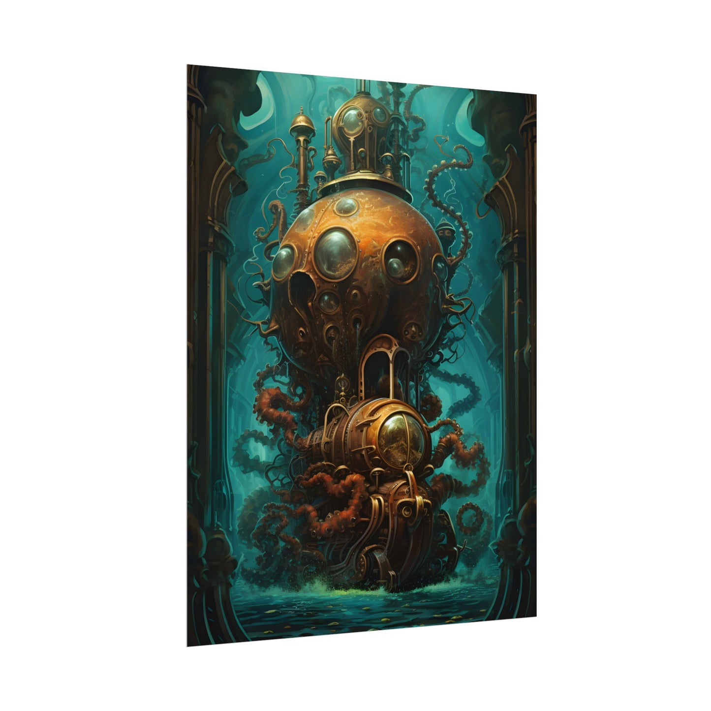 Underwater Steampunk Odyssey: A Captain Nemos Adventure - Poster