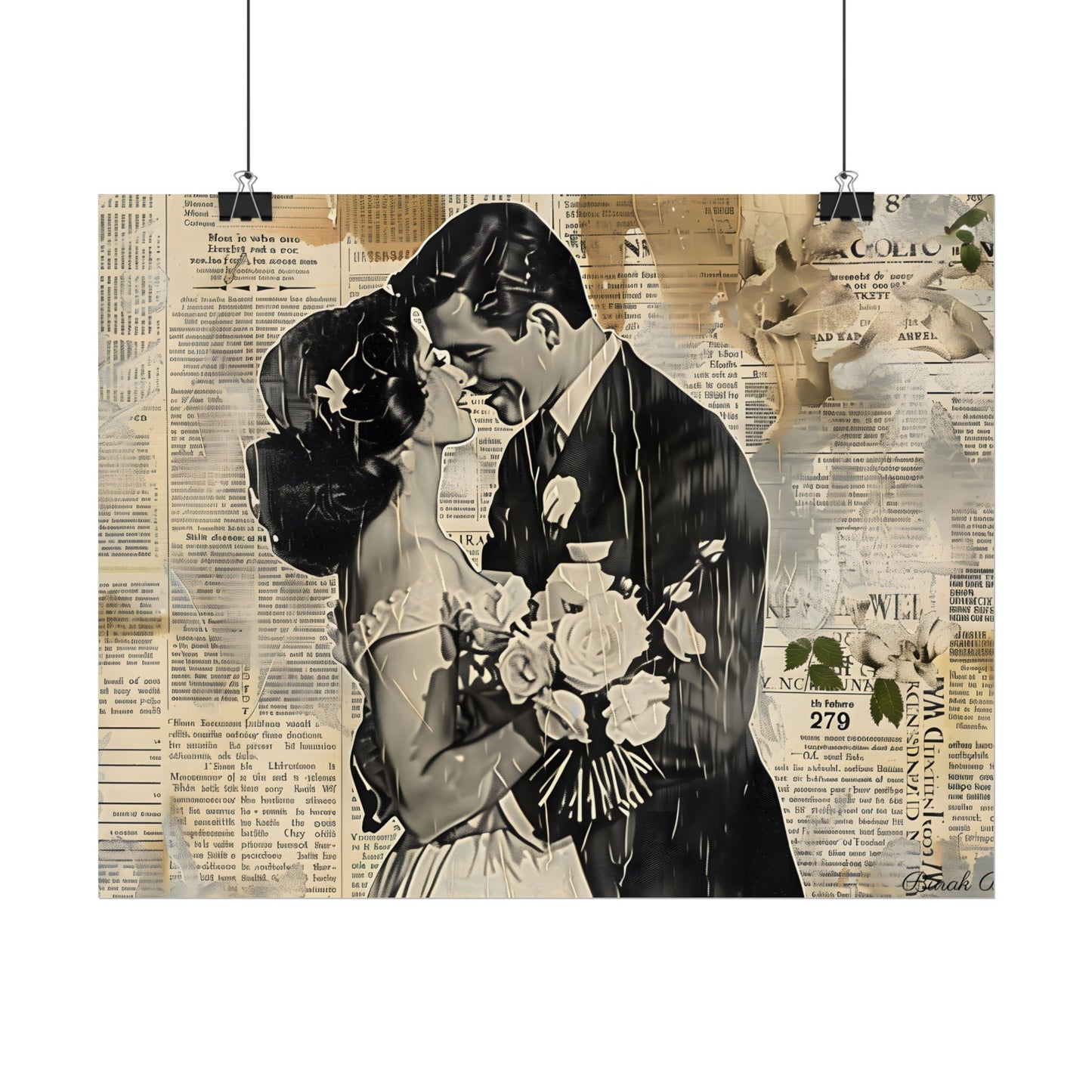 Vintage Romantic Couples: Whispers from the Past - Poster