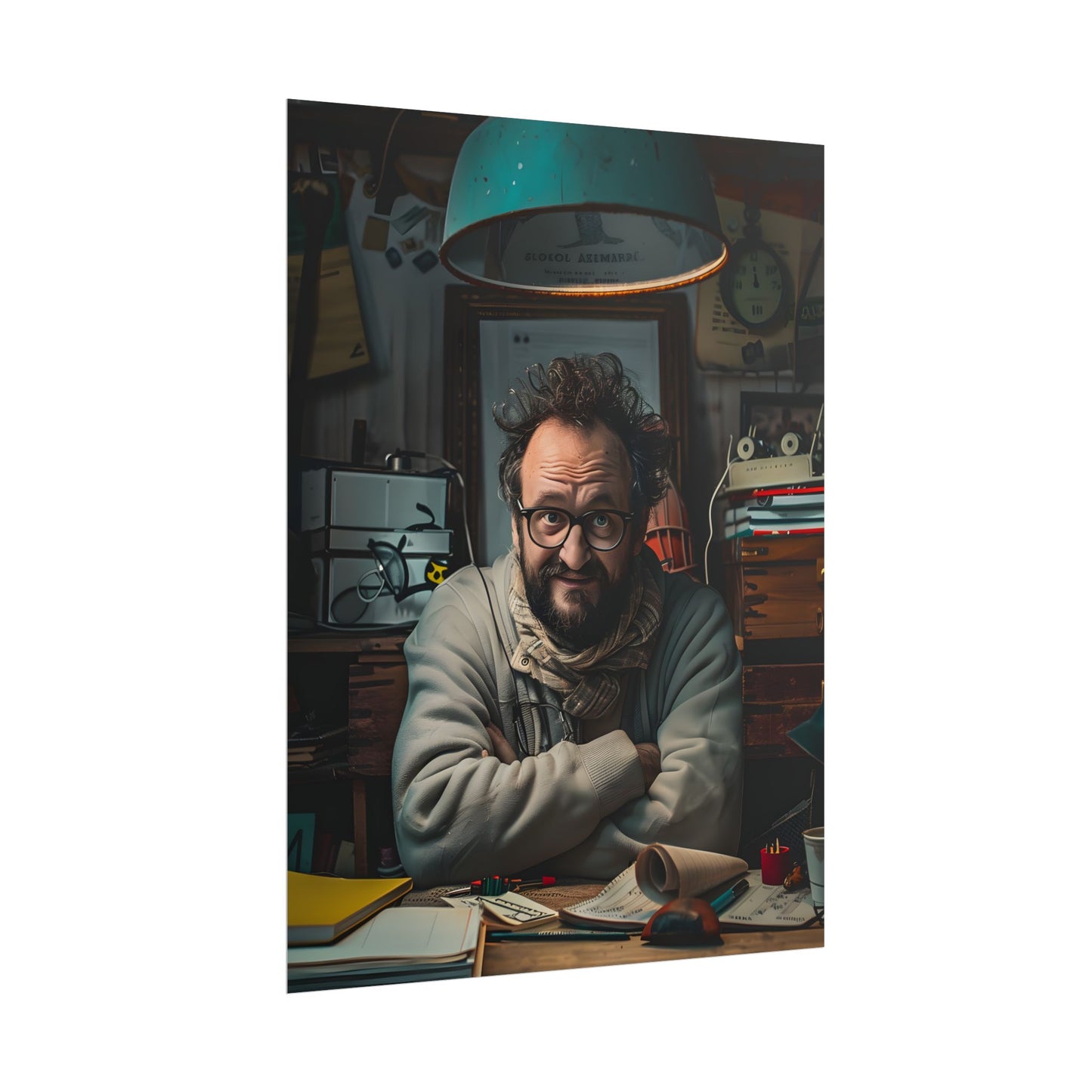 Reflecting On Self: Digital Artwork - Poster