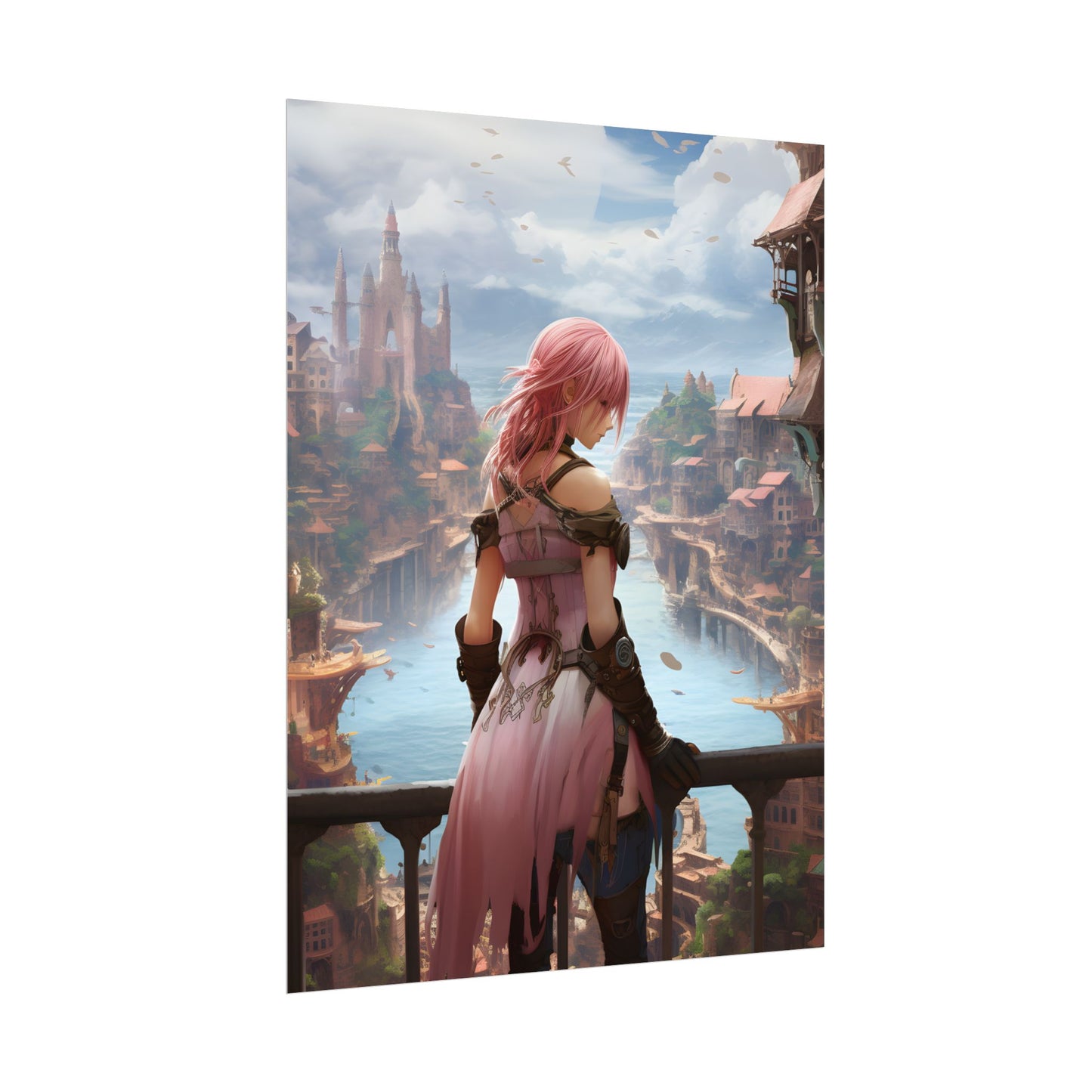 Anime Birds in Flight: Detailed Feathered Friends - Poster
