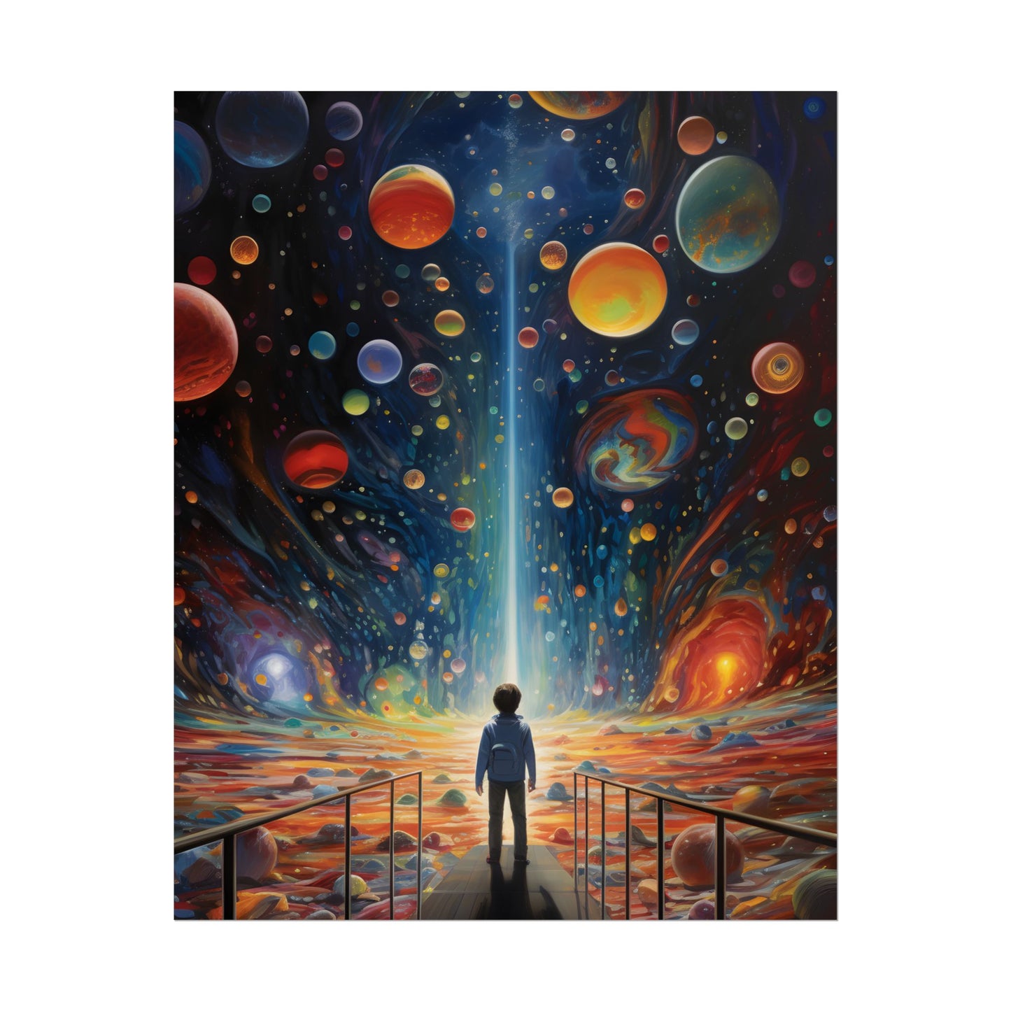 Stellar Gallery: Wide Angle Wonder - Poster
