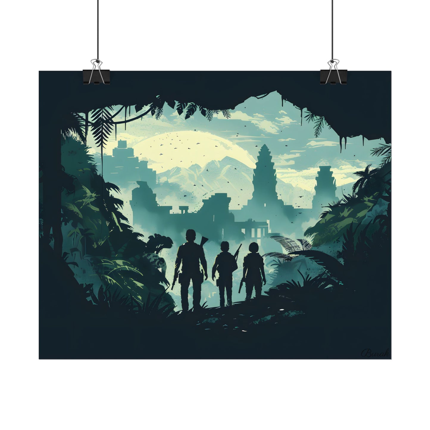 Adventurous Pair: Heroes by Side - Poster