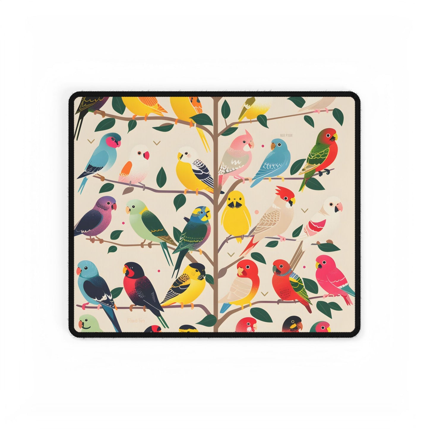 Vibrant Chart: Exploring Different Levels - Desk Mat