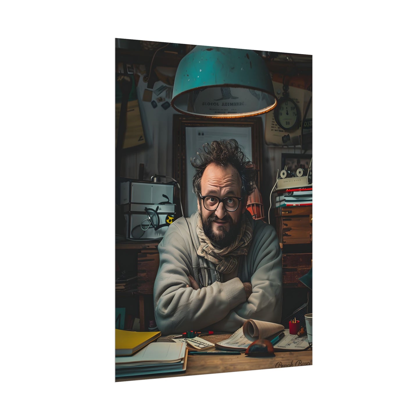 Reflecting On Self: Digital Artwork - Poster