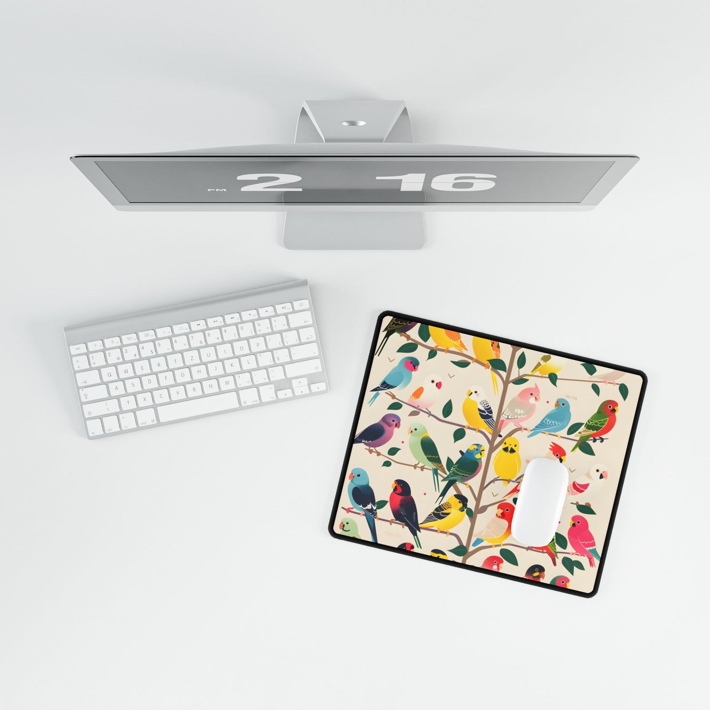 Vibrant Chart: Exploring Different Levels - Desk Mat