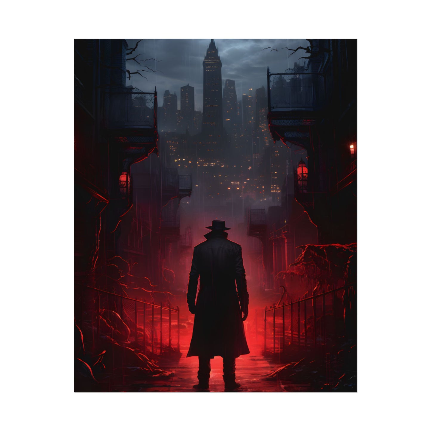 Urban Fantasy Detective: Mysterious Case - Poster