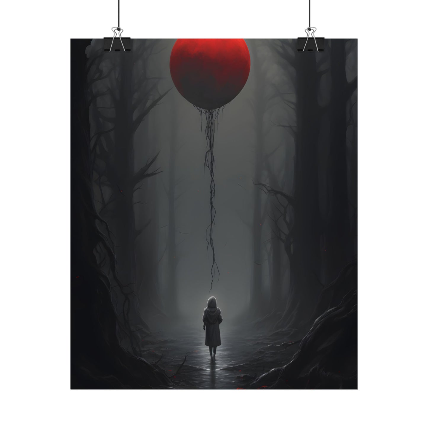 Youthful Moment: A Young Man in Nature's Outdoors - Poster