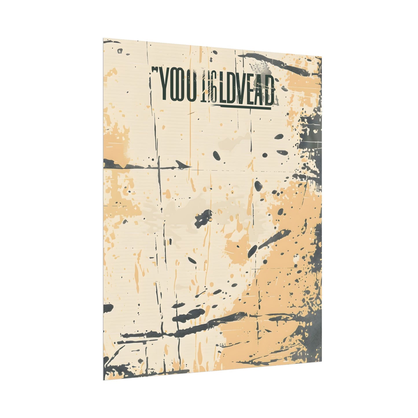 Vintage Distressed Batch 1: A Nostalgic Poster Artwork - Poster