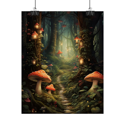 Enchanted Forest: A Whimsical Fairy Tale World of Six Brothers - Poster