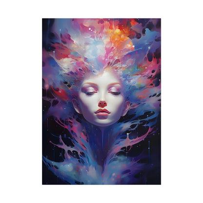 Otherworldly Celestial Dreams: Impressionistic Art Gallery - Poster