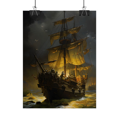 Time-Traveling Pirates: Swashbucklers on a Mission - Artwork - Poster