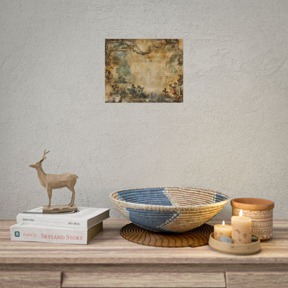 Vintage Biblical Scene: Medieval Art Poster - Poster