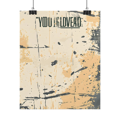 Vintage Distressed Batch 1: A Nostalgic Poster Artwork - Poster
