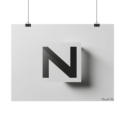 Modern Minimalist Poster: Batch 1 - Clean Design 2024 - Poster