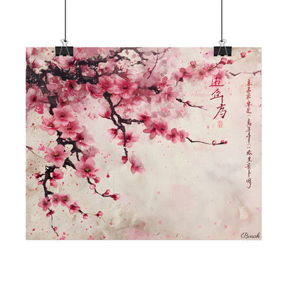 Cherry Blossom Dreams: Japanese Art in Full Bloom - Poster