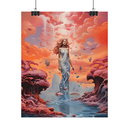 Immersive Dreamscape: A Surreal Journey through Psychedelic Art - Poster