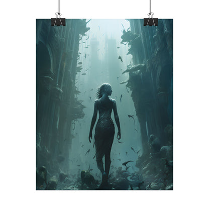 Ancient Underwater City: Hidden Ruins - Poster