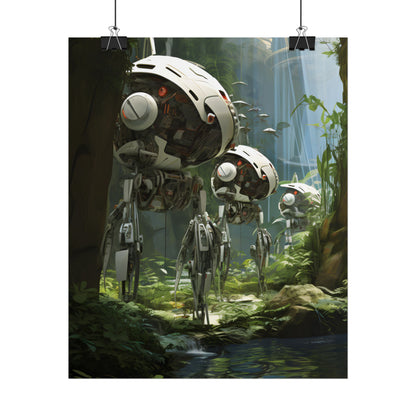 A haven for wildlife, powered by artificial intelligence - Robotic Sanctuary - Poster
