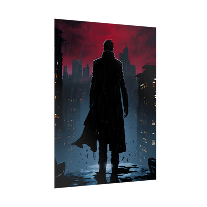 Urban Fantasy Detective: Book Cover Art - Poster