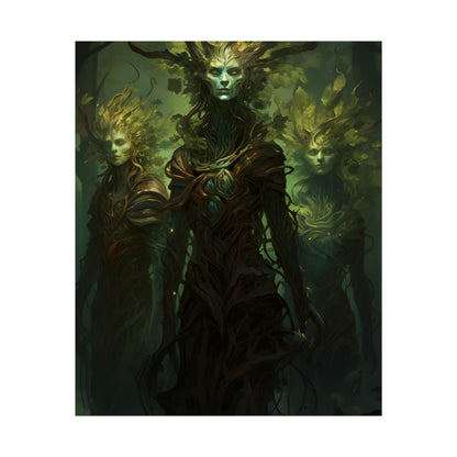 Mystical Forest Guardians: Ancient Tree Spirits Awaken - Poster