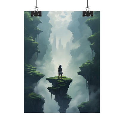 In Conversation: Indoor Portrait Artwork - Poster