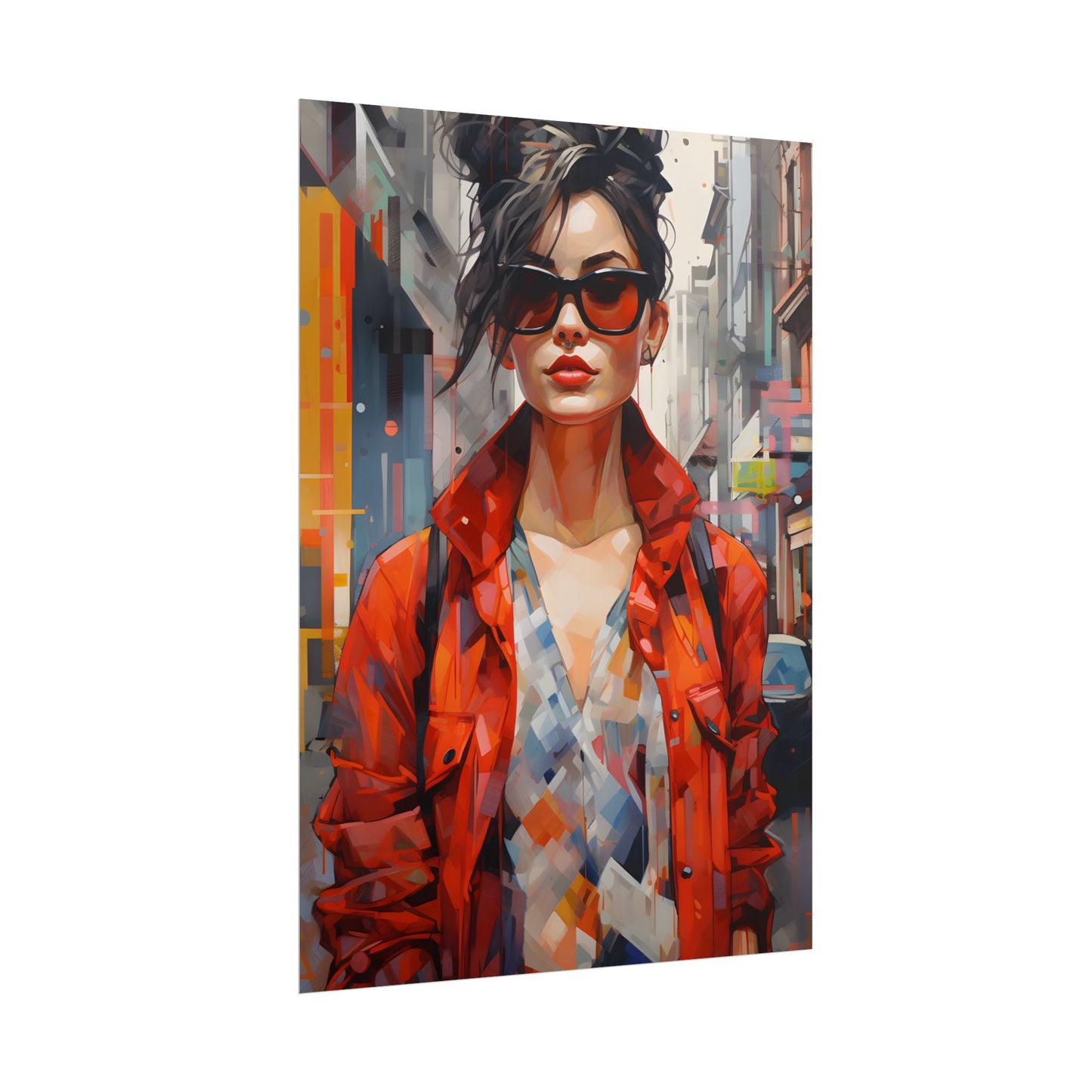 Urban City Style: Fashionista in the City - Poster