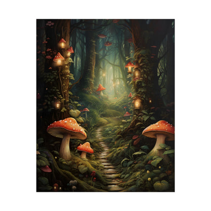 Enchanted Forest: A Whimsical Fairy Tale World of Six Brothers - Poster