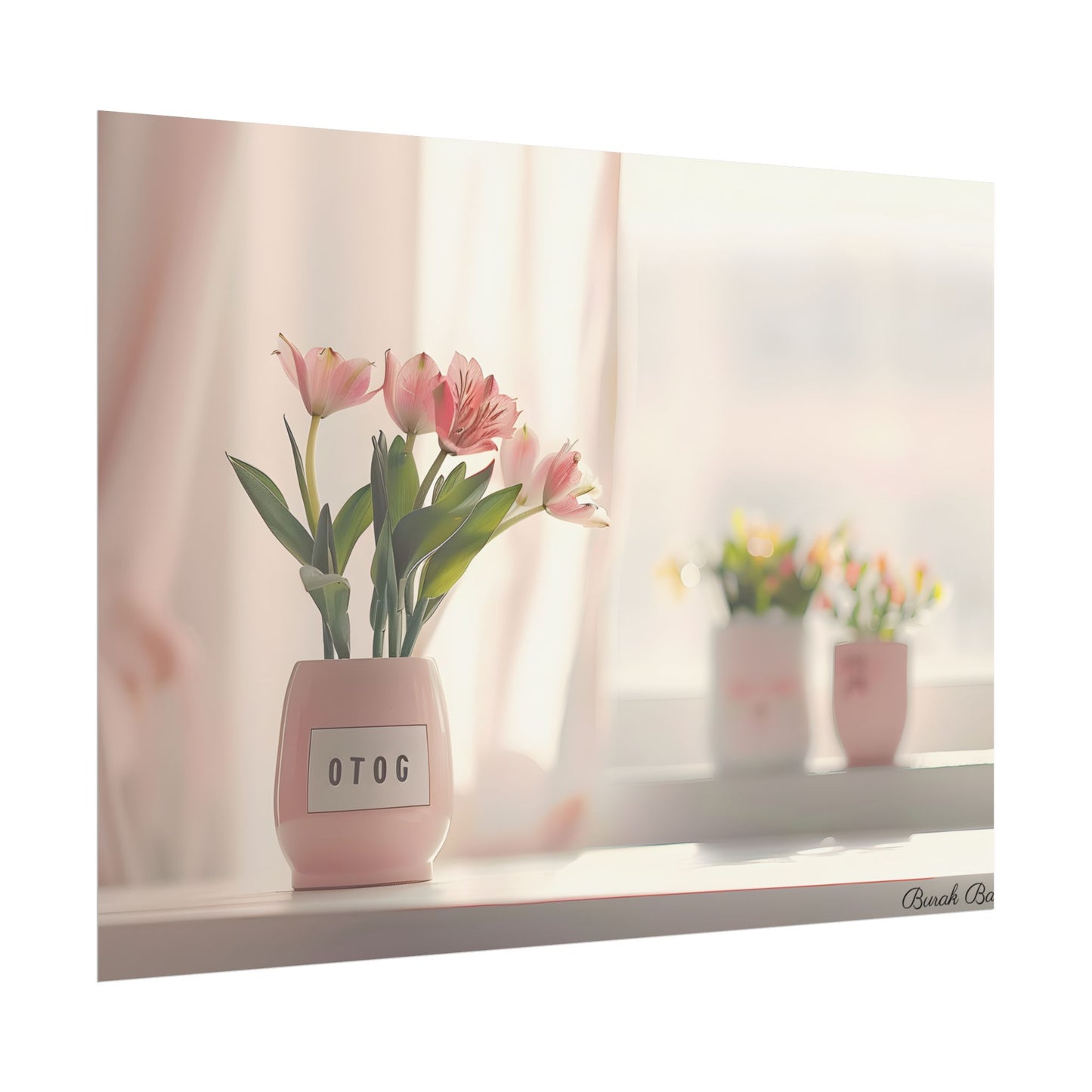 Serene Outdoor Landscape: Soft-Spoken Reminder - Poster