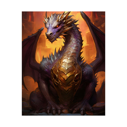 Fantasy Dragon's Treasure: Majestic Guardian - Poster