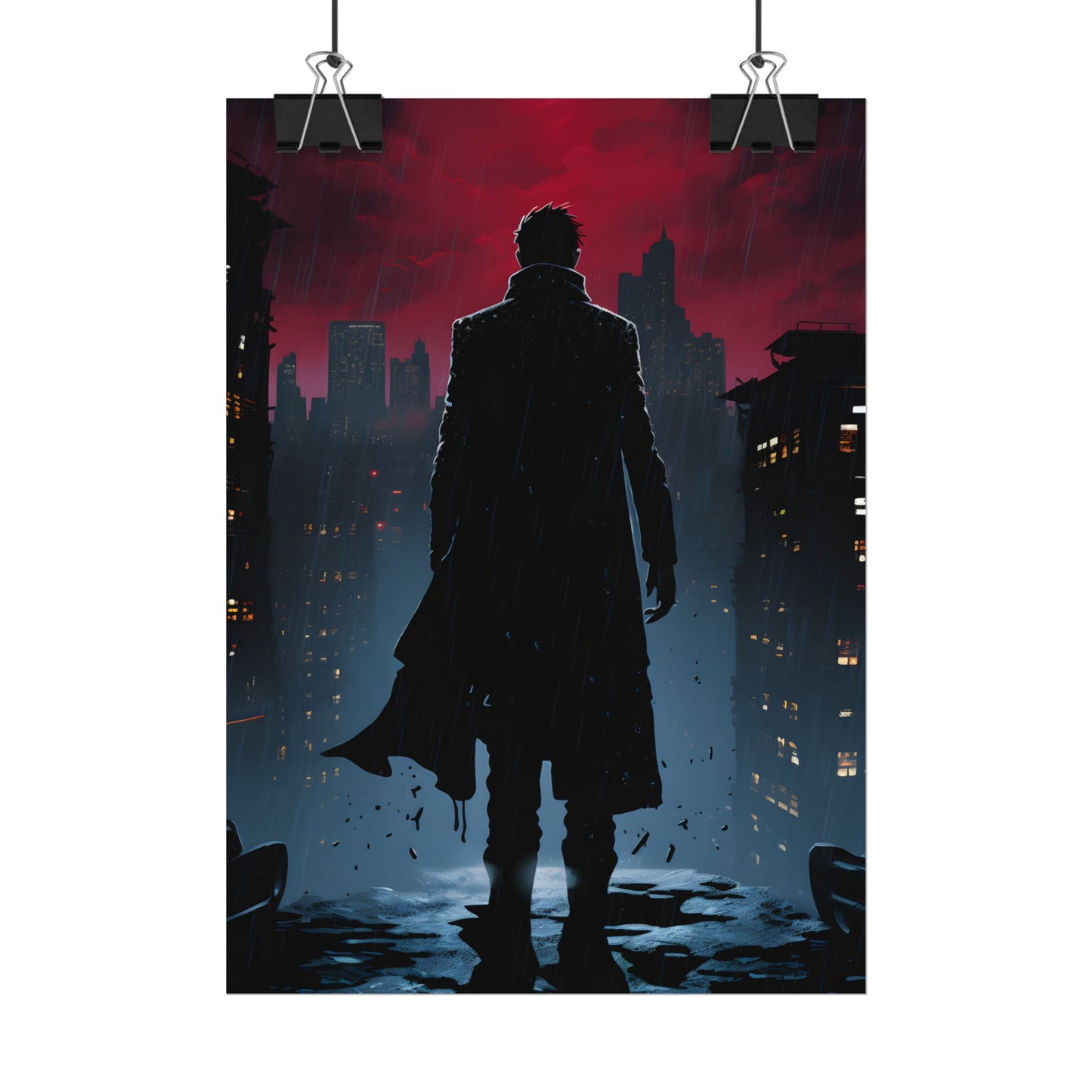 Urban Fantasy Detective: Book Cover Art - Poster