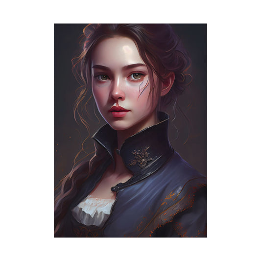 Dramatic Portrait of an Astonishing Woman - Poster