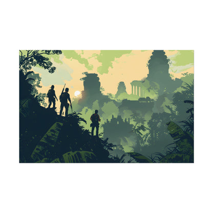 Brave Adventurer: Determined Quest in Pursuit of Discovery - Poster